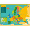 Deltas onderlegger Kaart Europa junior 43 x 30,5 cm PVC