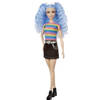 Barbie tienerpop #170 regenboog meisjes 32,5 cm blauw 4-delig