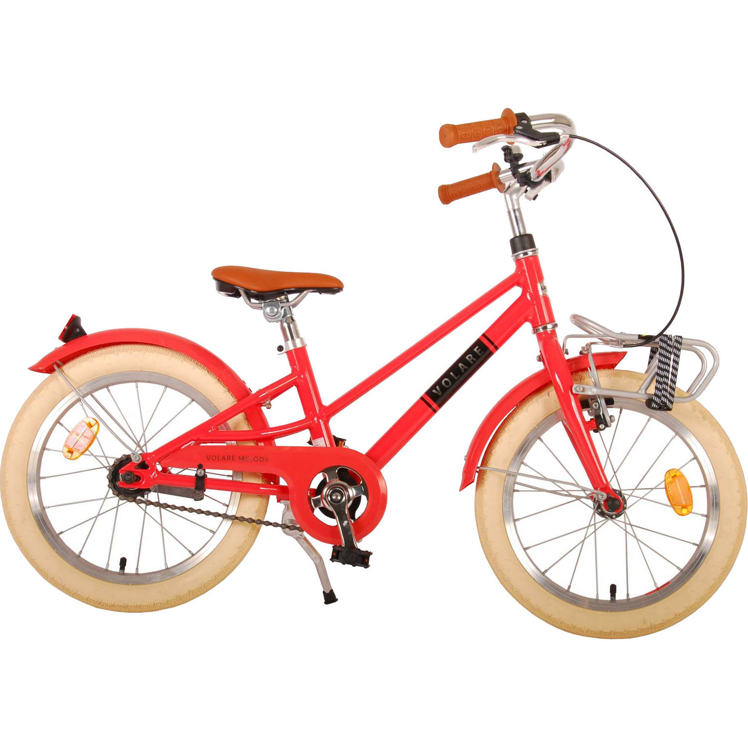 Kinderfiets Volare Melody 16 Pastel Rood Rood