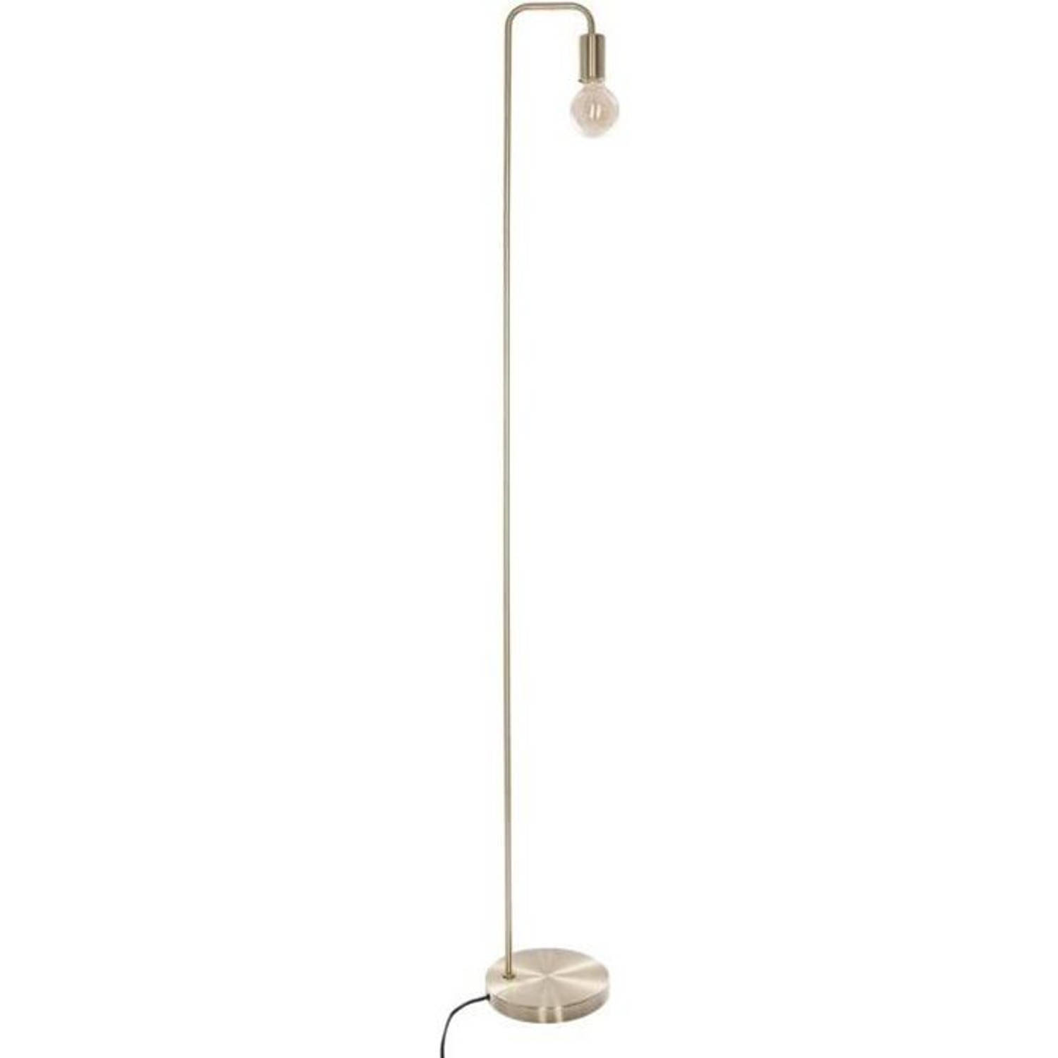 Metalen Staande Lamp Keli - Goud - H 150 Cm
