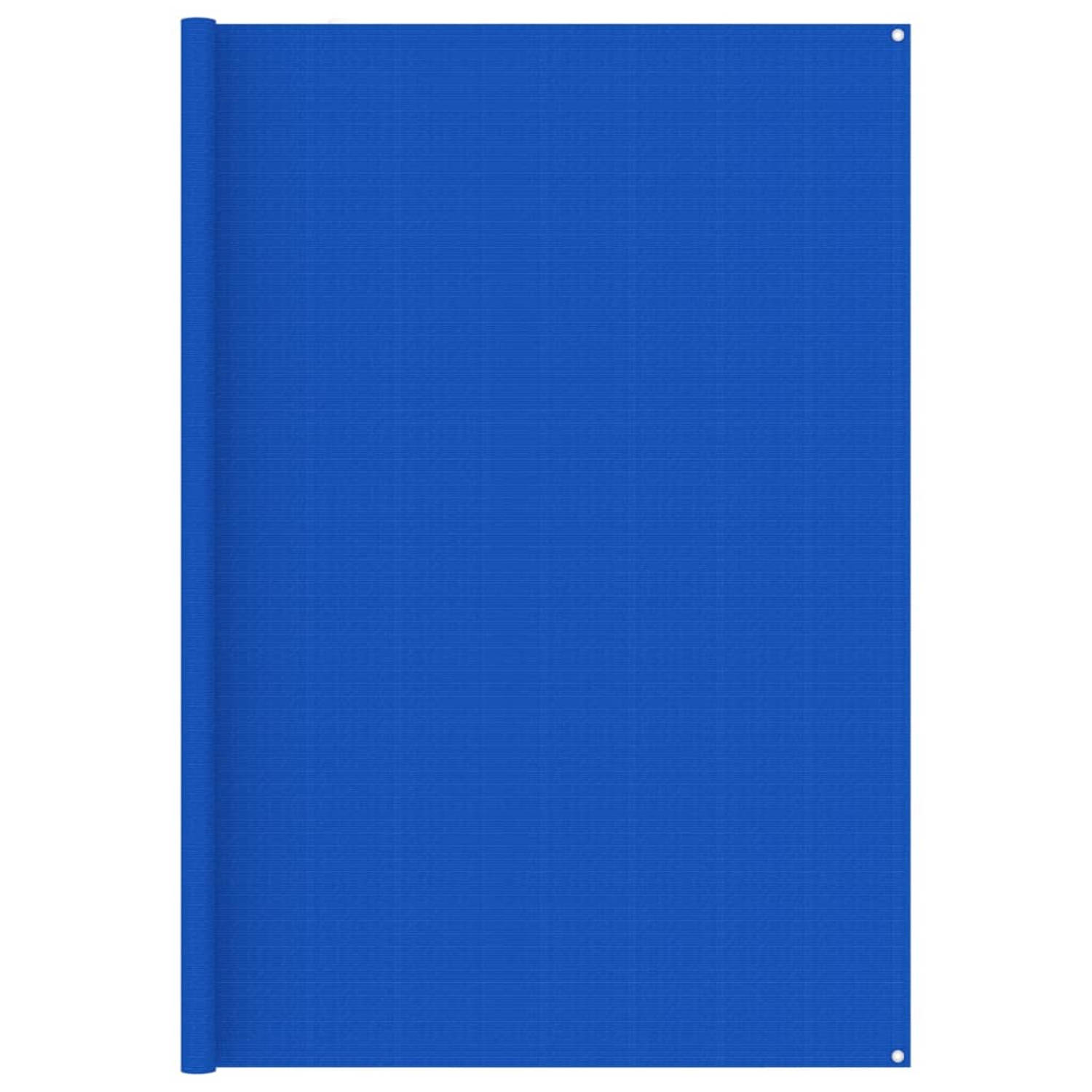 vidaXL Tenttapijt 250x550 cm blauw