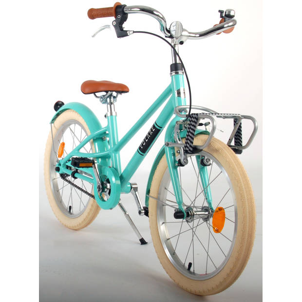 Volare Meisjesfiets Melody 18 Inch 28 cm Meisjes Terugtraprem Turquoise