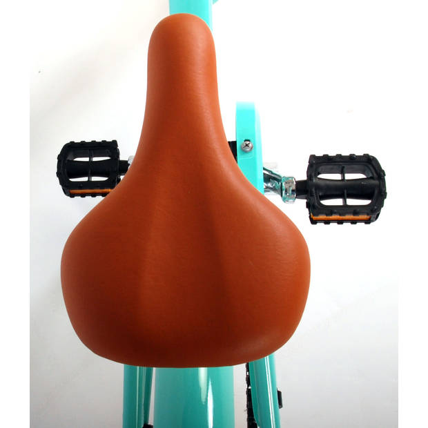 Volare Meisjesfiets Melody 18 Inch 28 cm Meisjes Terugtraprem Turquoise