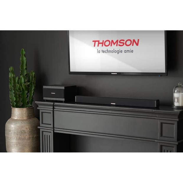 Thomson SB100BT Sound Bar - Bluetooth - Zwart BT + USB