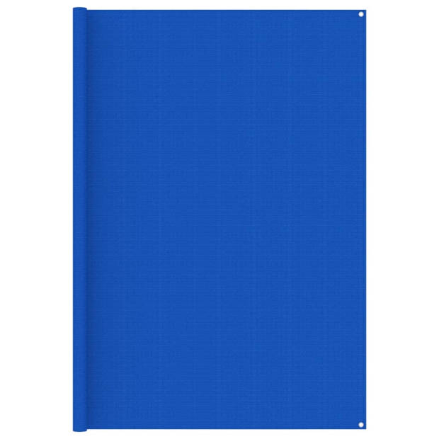 vidaXL Tenttapijt 250x450 cm blauw