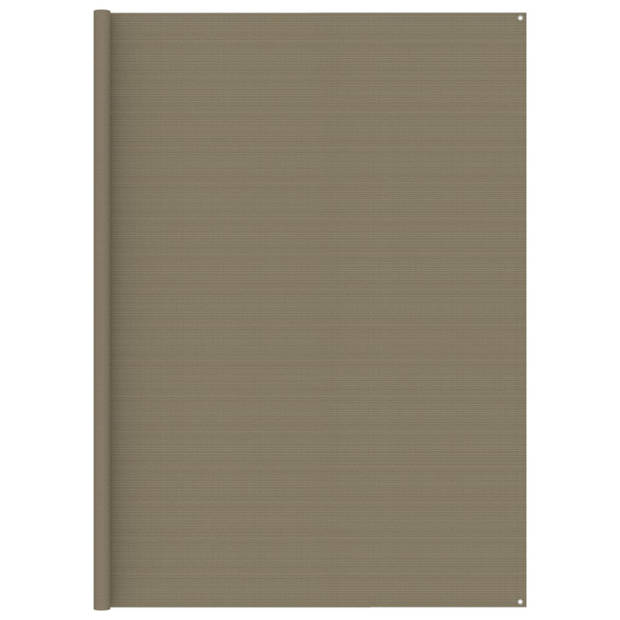 vidaXL Tenttapijt 300x500 cm taupe