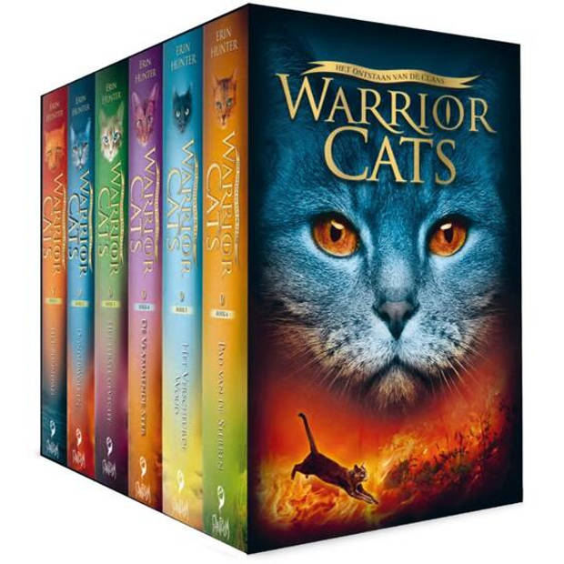Warrior Cats serie 0 Cadeaubox: 6 delen in paperback