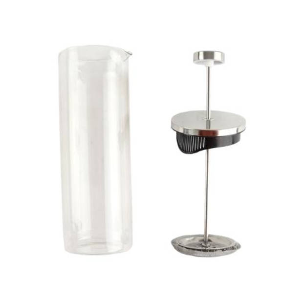 OTIX Handmatige Melkopschuimer - Melkklopper - Handmatig - Glas - RVS