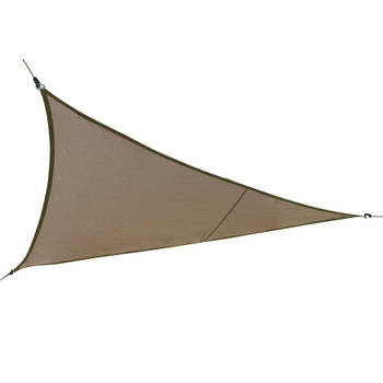 Practo Garden - Schaduwzeil - Driehoek - Polyester - 5 x 5 m - Taupe