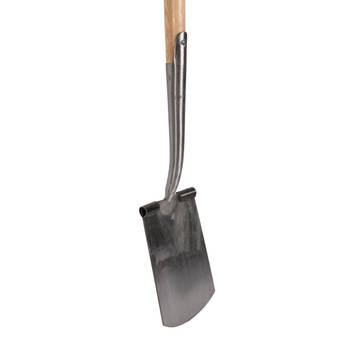 Talen Tools – Spade – Blank geslepen – Met opstapje – Essenhouten steel – 76 cm