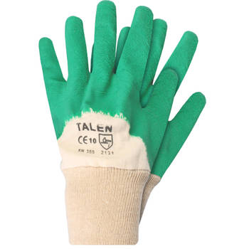 Talen Tools - Rozen handschoenen - Katoen - Latex coating - Maat XL