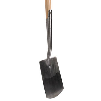 Talen Tools – Spade – Met hals en lip – Blank gepolijst – Essenhouten steel – 76 cm