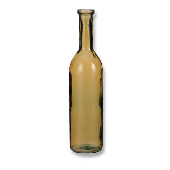 Rioja fles glas oker - h75xd18cm