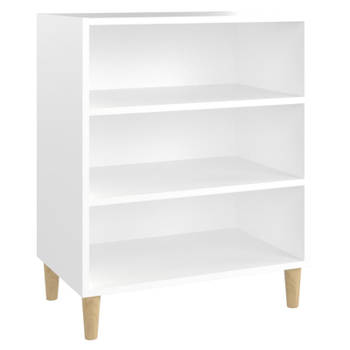 vidaXL Dressoir 57x35x70 cm spaanplaat wit