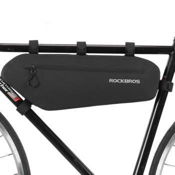 Decopatent® PRO Fiets Frametas - Smalle fietstas voor onder fietsframe