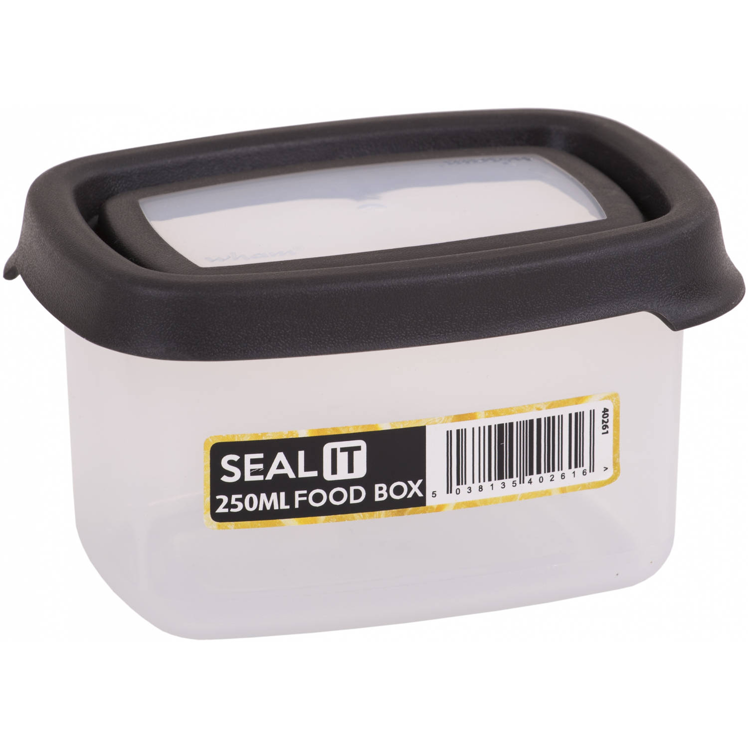 Wham vershoudbak Seal It 250 ml polypropyleen antraciet