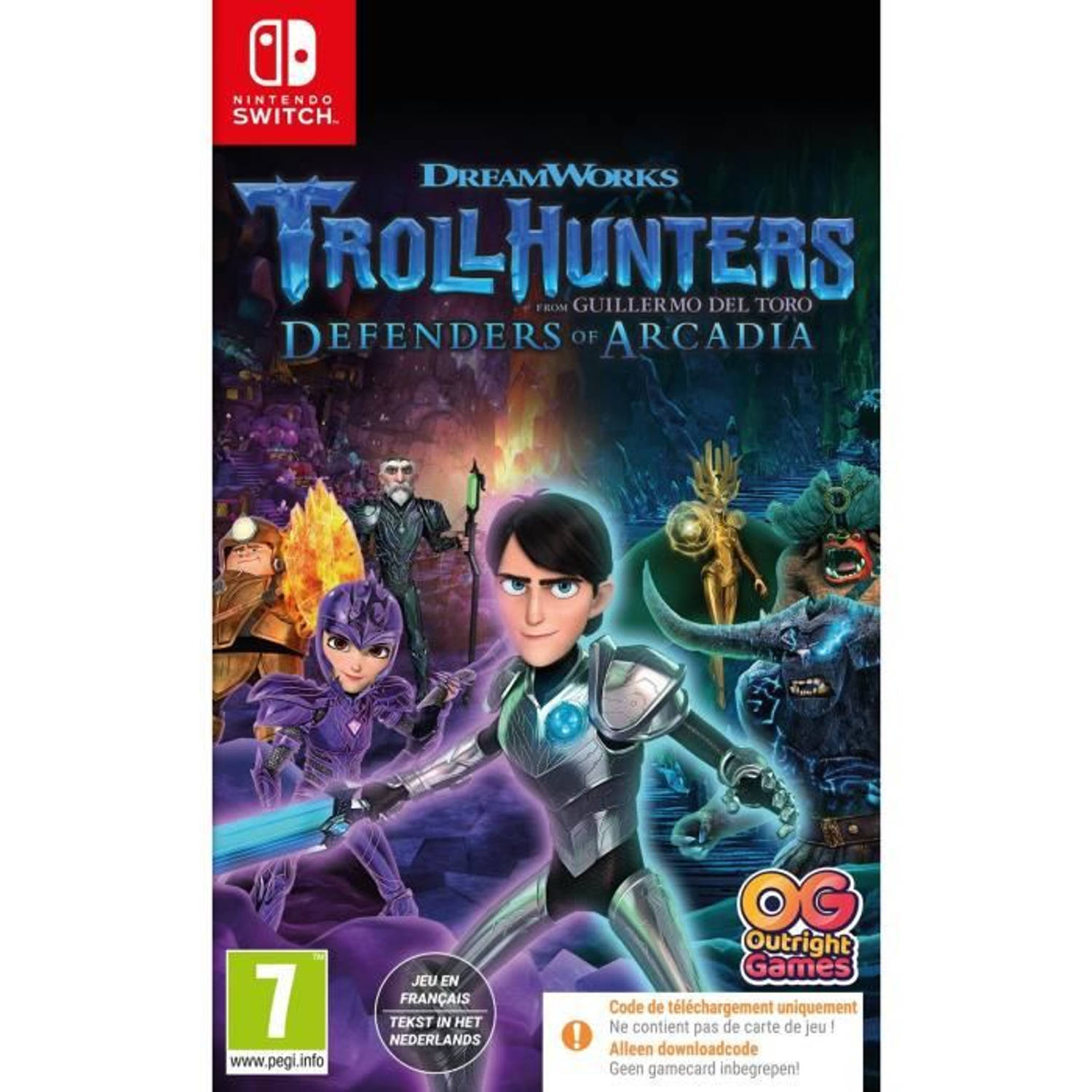 Troll Hunters Protectors Of Arcadia Game Switch (Code In De Doos)