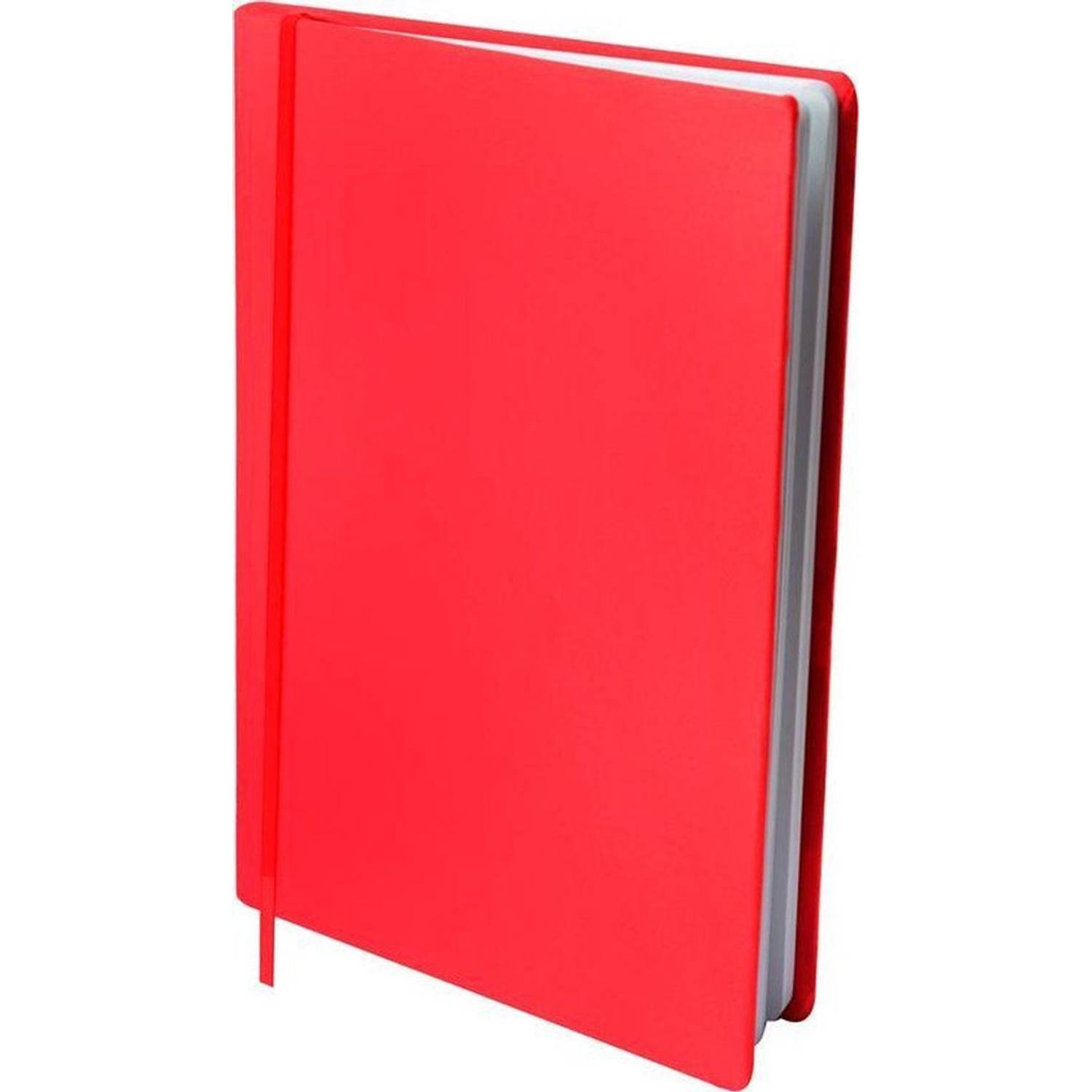 Dresz Stretchable Book Cover A4 Red 6-pack Rood