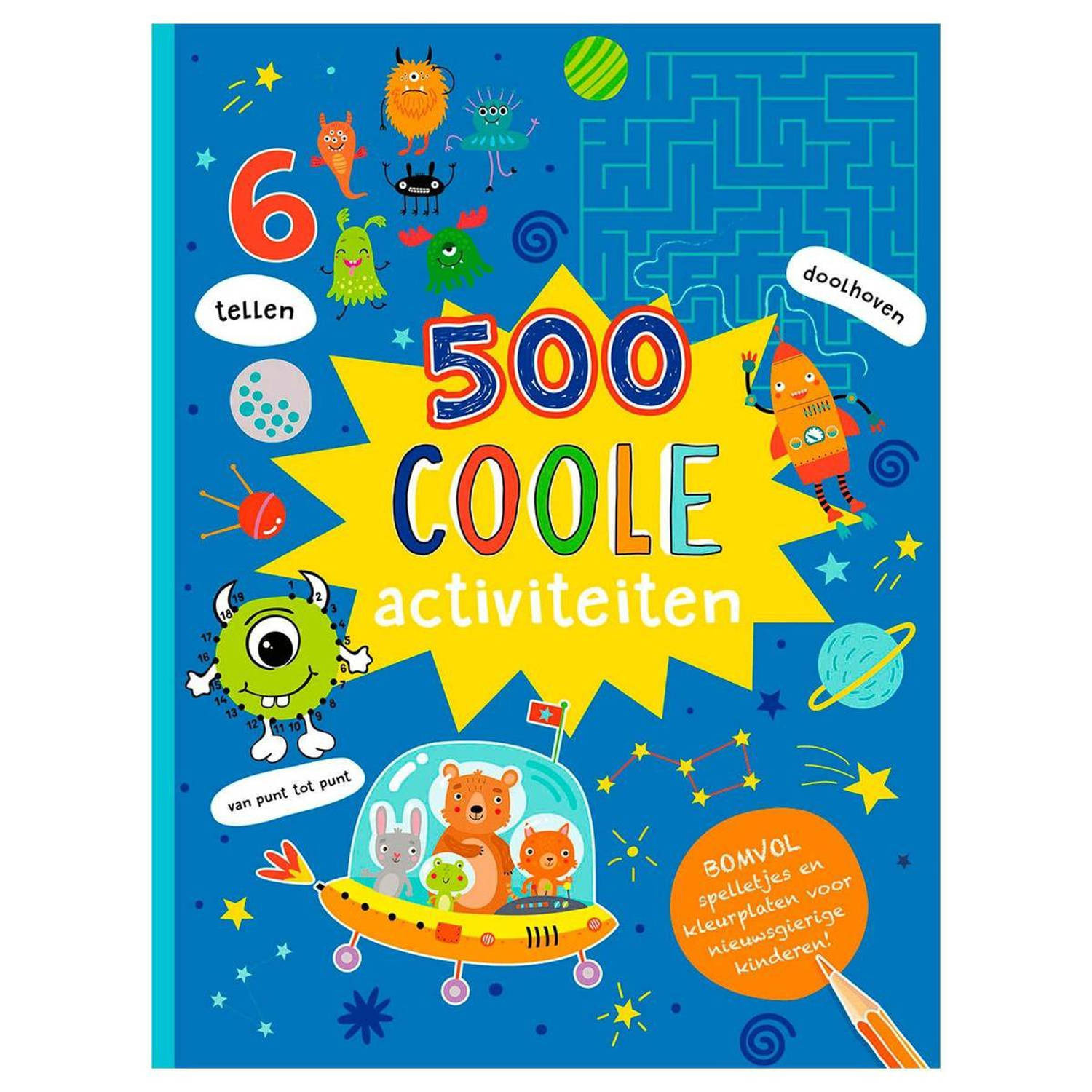 Rebo Productions Kinderboek 500 Coole Activiteiten