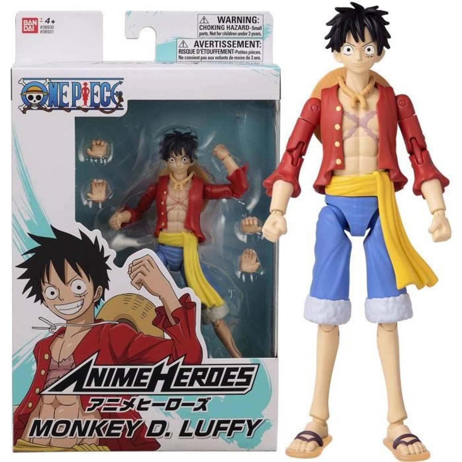 One Piece - Monkey D.Luffy - Figure Anime Heroes 17cm