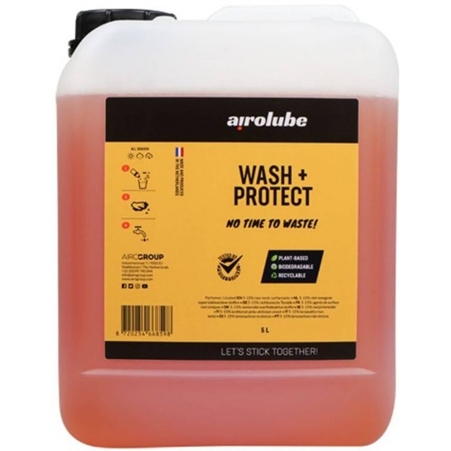 Airolube autoshampoo Wash & Protect 5 liter