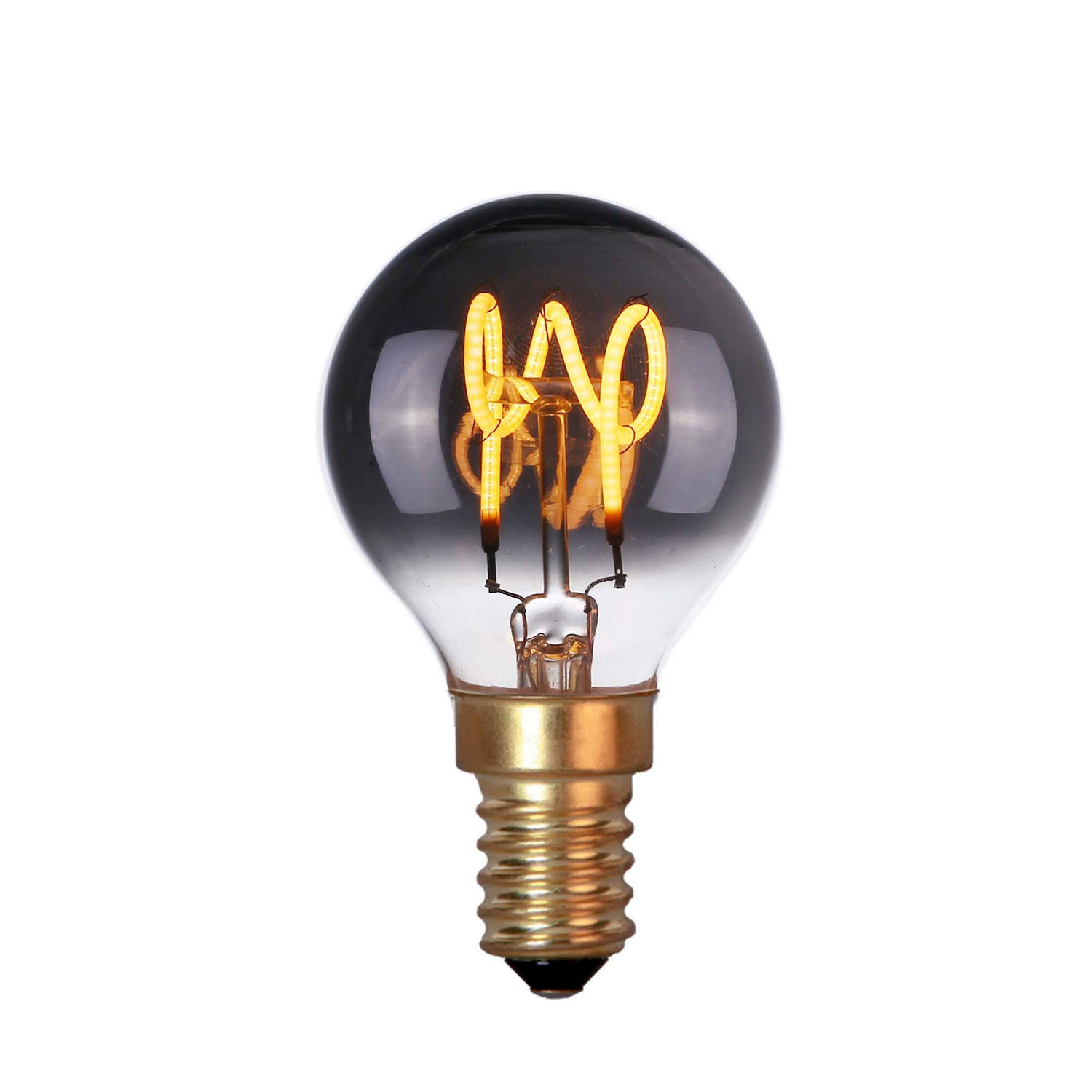 Highlight Lamp Led E14 Kogel 4w 60 Lm 2200k Dimbaar Rook