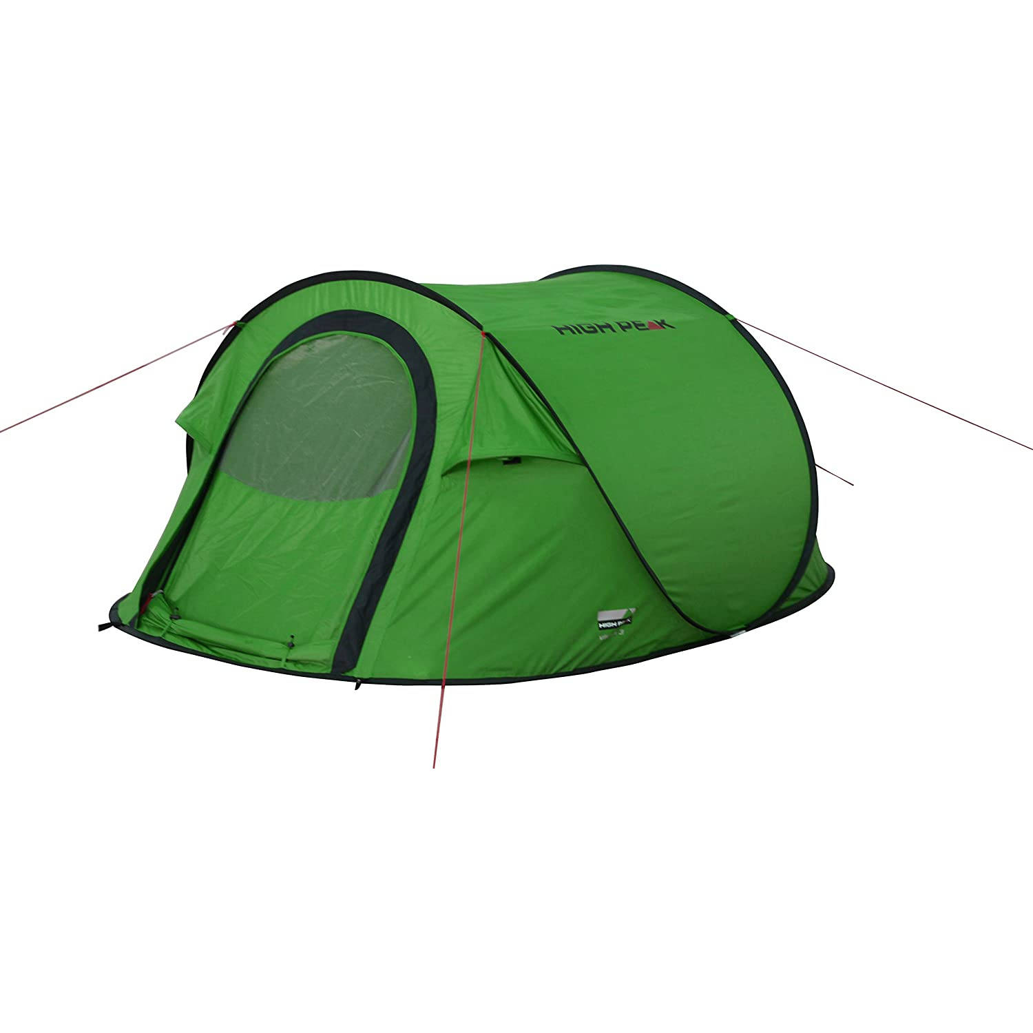 Doe voorzichtig openbaar tint High Peak pop-up tent Vision III 180 x 235 cm polyester groen | Blokker