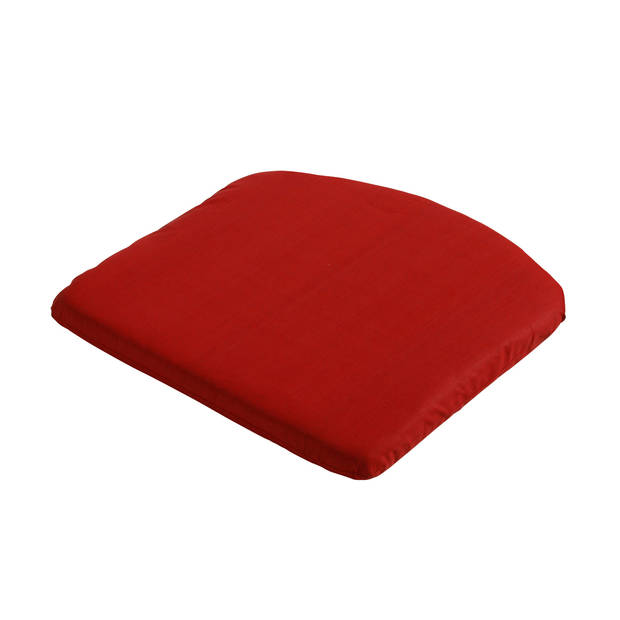 Madison zitkussen Basic 46 x 48 cm katoen/polyester rood