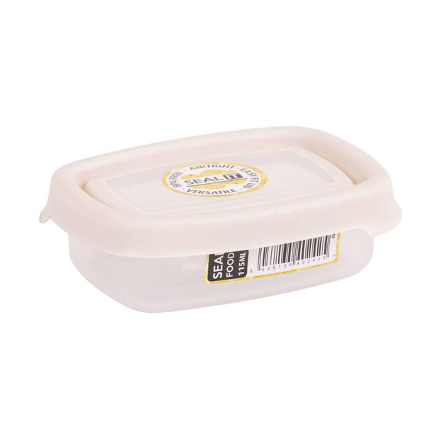 Wham - Opbergbox Seal It 115 ml - Polypropyleen - Crème