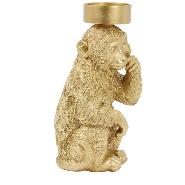 Light&Living Kandelaar 32 cm MONKEY goud