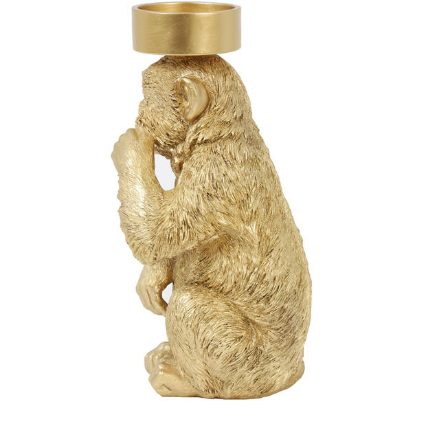 Light&Living Kandelaar 32 cm MONKEY goud