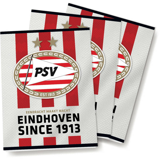 Schoolpakket – PSV – Voetbal - kaftpapier en schriften