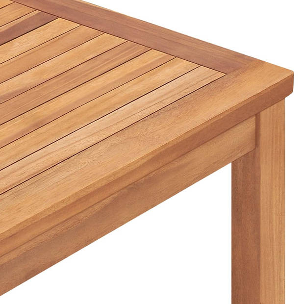 vidaXL Tuintafel 160x80x77 cm massief teakhout