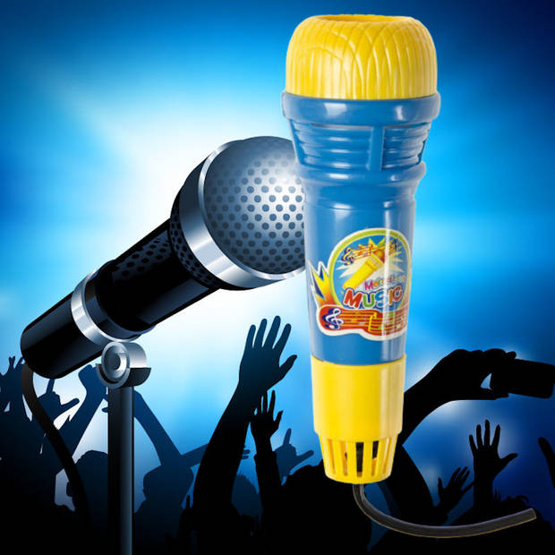 Decopatent® Uitdeelcadeaus 12 STUKS Echo Microfoons - Speelgoed