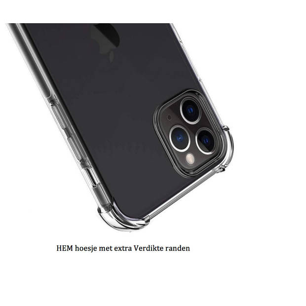 Apple iPhone 12 Mini hoesje Shockproof - mat zwart hoesje iPhone 12 Mini.