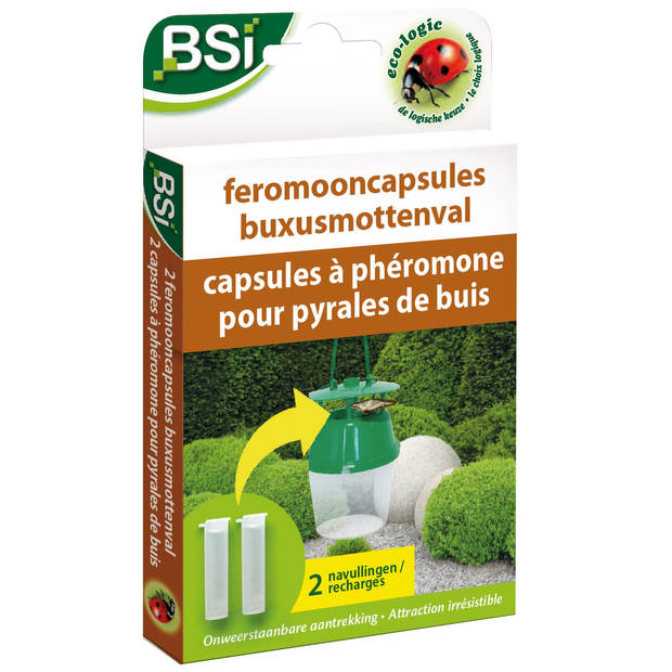 BSi feromooncapsules Buxusmottenval 2 stuks