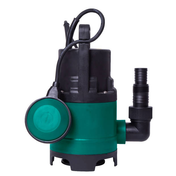 VONROC Dompelpomp –- Vuilwaterpomp - Waterpomp - 400W – 8000l/h – Voor vuil- en schoonwater – Met vlotter