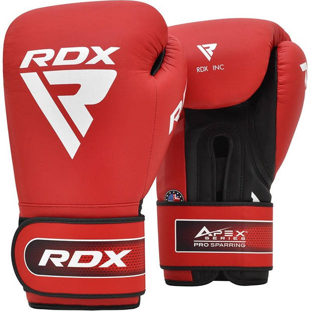 RDX Sports Bokshandschoenen Pro Sparring Apex A5 - Rood - 10OZ - Kunststof