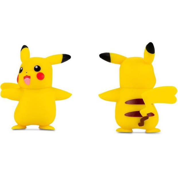 BANDAI Pokémon - Pak van 2 beeldjes van 5 cm - Pikachu & Sheep