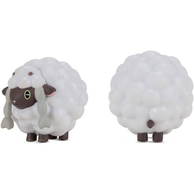 BANDAI Pokémon - Pak van 2 beeldjes van 5 cm - Pikachu & Sheep