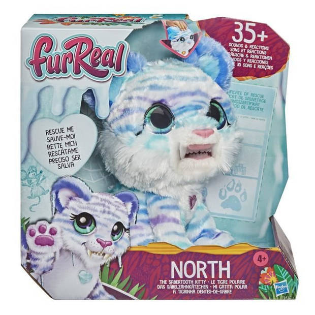 FurReal Friends - North Interactive Plush, de Polar Tiger