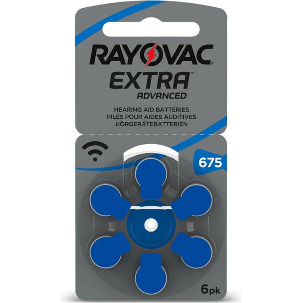 Rayovac Extra Advanced 675 Hoortoestel batterij