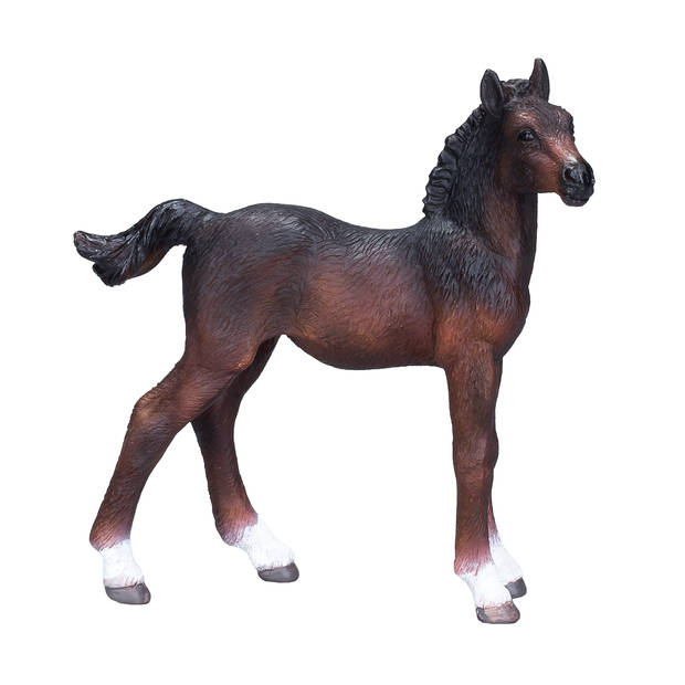 Mojo Horses speelgoed paard Hannoveraans Veulen Bruin - 381018