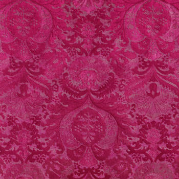 Roze barok cadeaupapier inpakpapier - 300 x 70 cm - 6 rollen