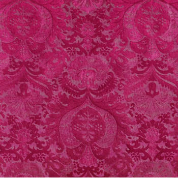 Roze barok cadeaupapier inpakpapier - 300 x 70 cm - 3 rollen