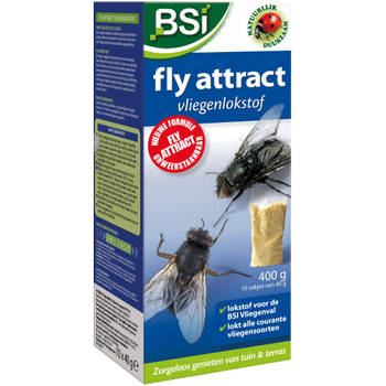 BSi vliegenlokstof Fly Attract 40 gram 10 stuks