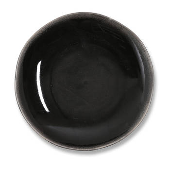 Tabo ontbijtbord zwart - d20,5cm