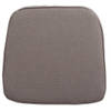 Madison zitkussen Manchester 48 cm polyester taupe