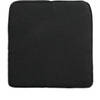 Madison zitkussen Rib 48 x 5 cm acryl zwart