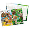 Folat uitnodigingen Safari Party junior papier 8 stuks